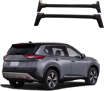 Roof Rail Rack Cross Bar Crossbar Fit for Nissan Rogue 2021-2023 SV SL  Platinum