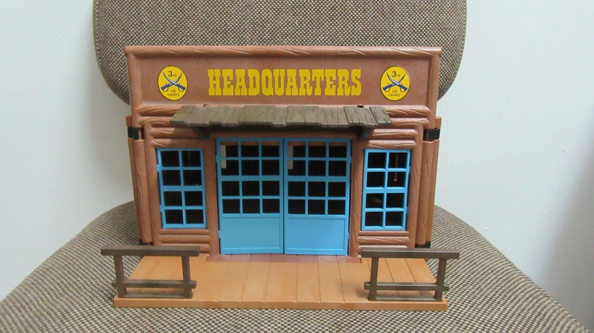 Playmobil Western Oeste Cuartel Casa Fuerte 3806 3773 3429 3419 USADO R