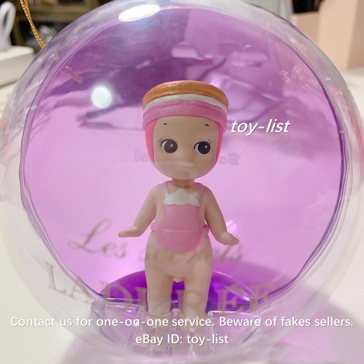 Sonny Angel ソニーエンジェル♡LADUREEコラボ SONNY ANGEL x LADUREE Patisseries Series 2015 Macaron Rose