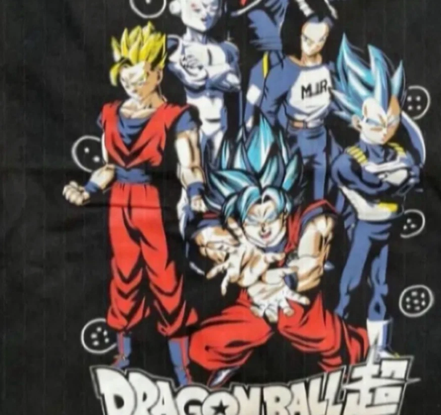 Camiseta Dragon Ball Super Manga Longa 110cm para Crianças - Preta Do Japão - Imagem 2 de 4
