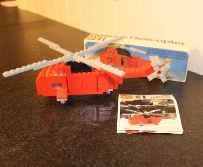 Vintage LEGO Rescue Helicopter set 480 - Complete with box & instructions | eBay