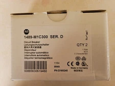 Allen Bradley, 1489-M1C300 Circuit Breaker 1 Pole 277V 5A, White/Grey SER. D