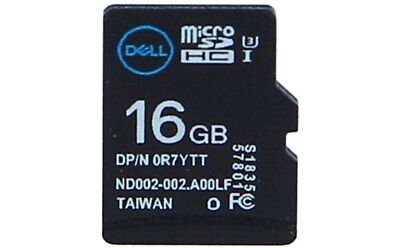 Dell - R7YTT - ASSY Flash Storage Device 16GB Micro SD Card pSLC Kingst