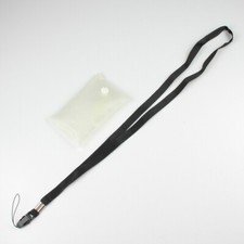 Black Nylon - 1/2" Wide 12" Long - Camera Neck Strap w/Quick Release Clip