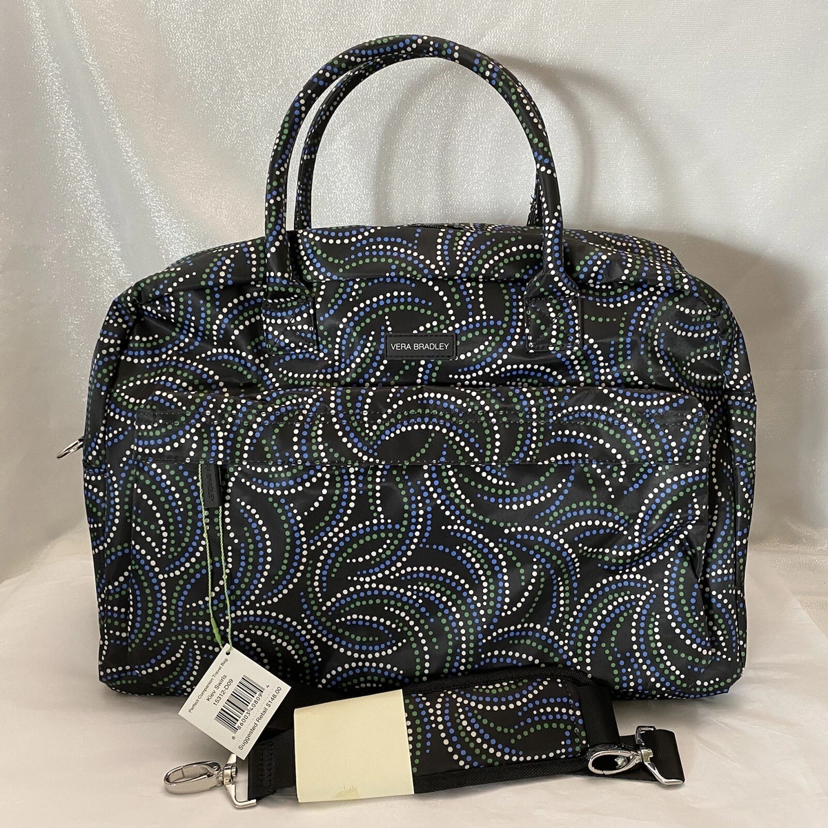 NWT Vera Bradley Perfect Companion Travel Tote Shoulder Bag