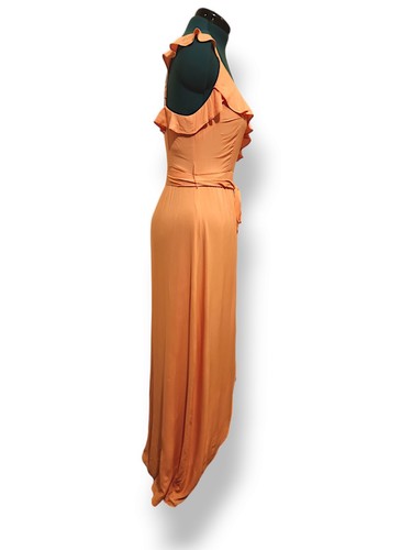 PAIGE Toulouse Dress, Ballad Pink, Ballet Wrap Look, High/Low Hem Size Large - 第 5/8 張圖片