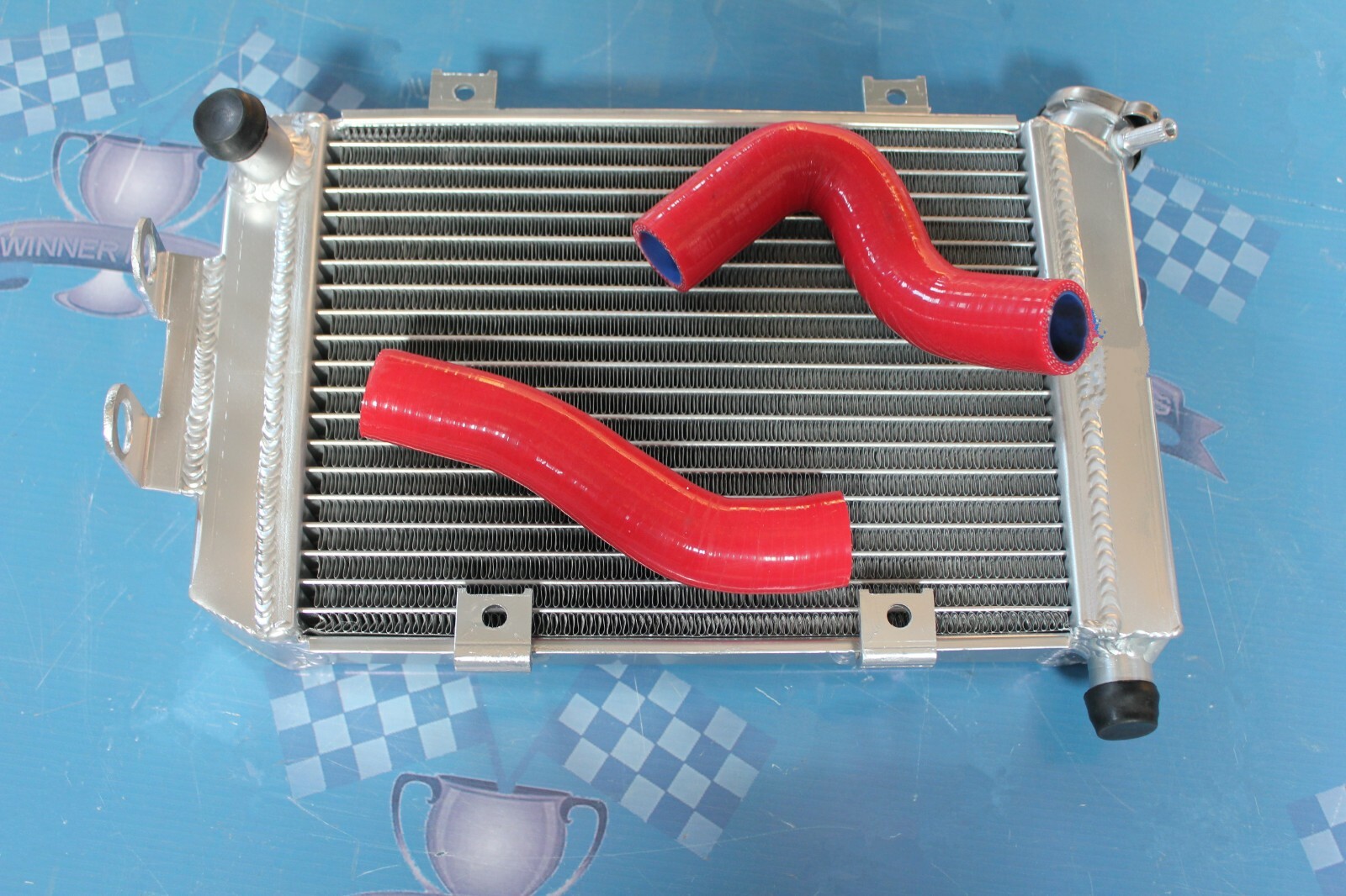 Fit CF MOTO CF400 CF650 400NK 650NK / GT/ TK aluminum radiator + silicone hose