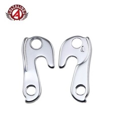 BICYCLE ALLOY REAR DERAILLEUR MESH FRAME HANGER GEAR TAIL HOOK A-HG071 SILVER.