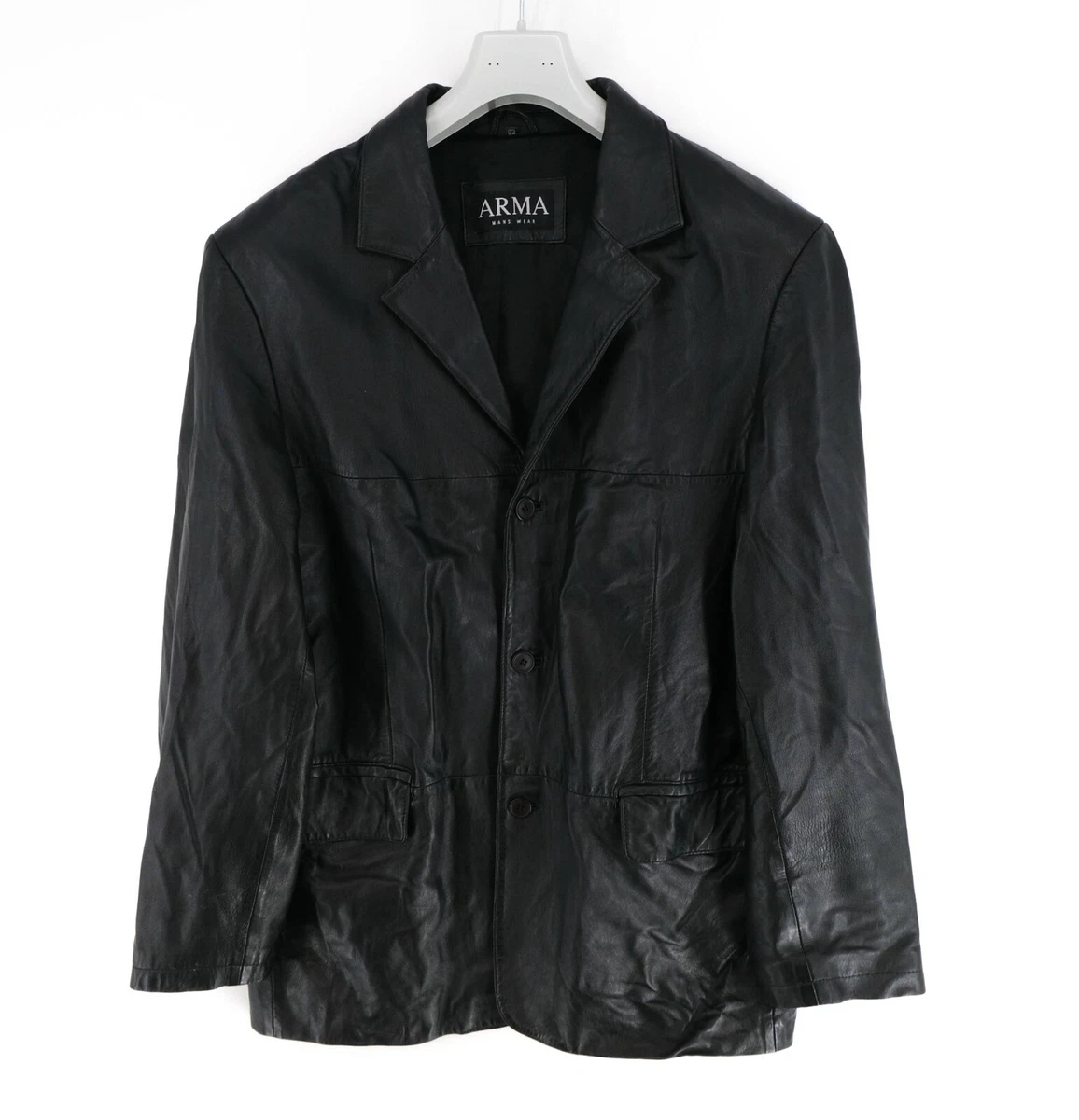Arma leather deals jacket