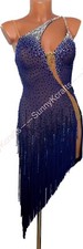 jz Handmade Women Samba Ballroom Swing Salsa Rumba Latin Dance Dress RHYTHM