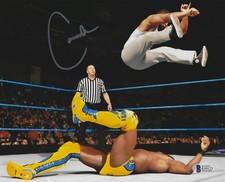 Camacho Signed WWE 8x10 Photo BAS COA New Japan Pro Wrestling Tanga Loa AEW ROH