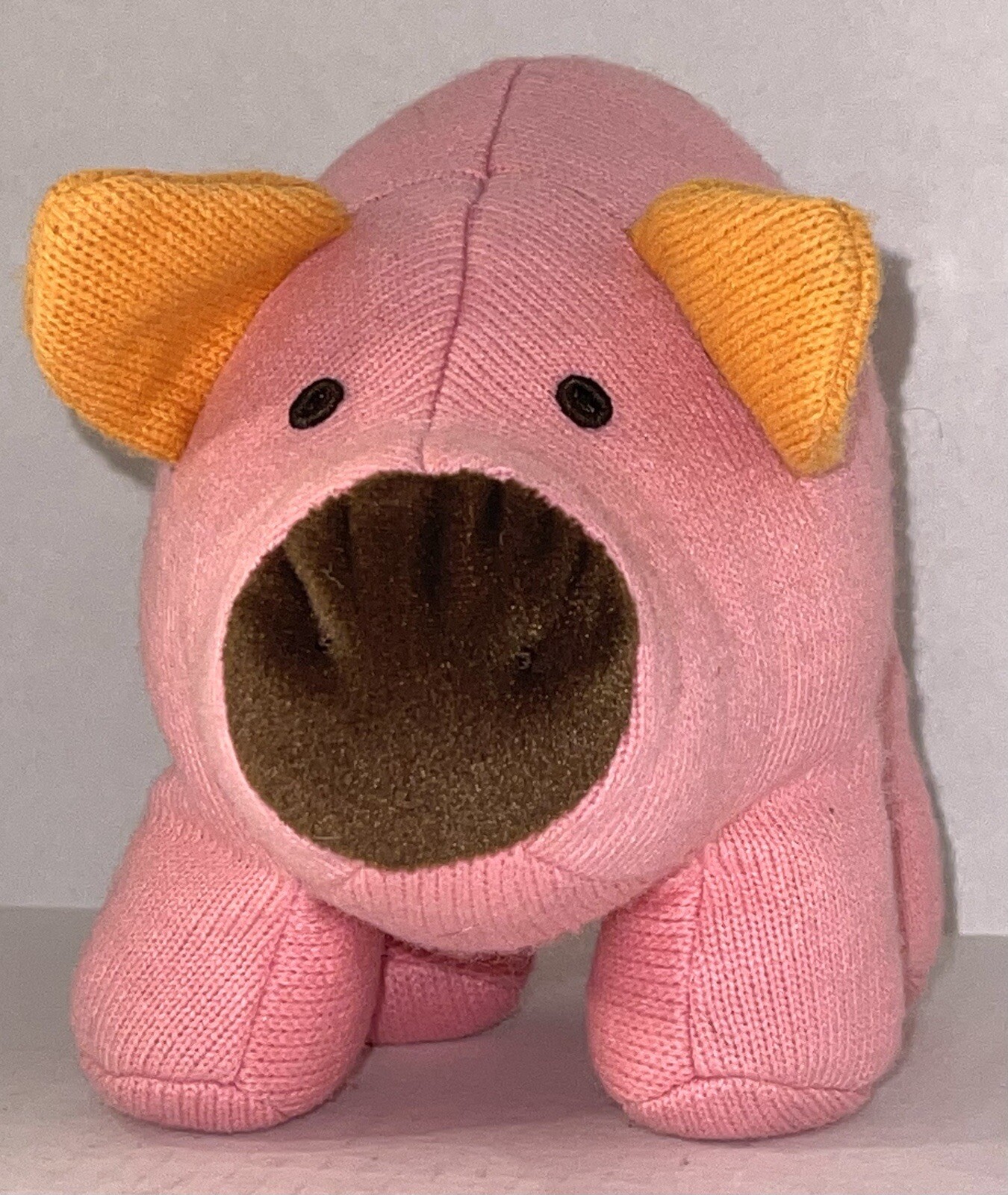 Gund Pink Pig Plush We Love Animals Deming Pig 8" 319595 Sof