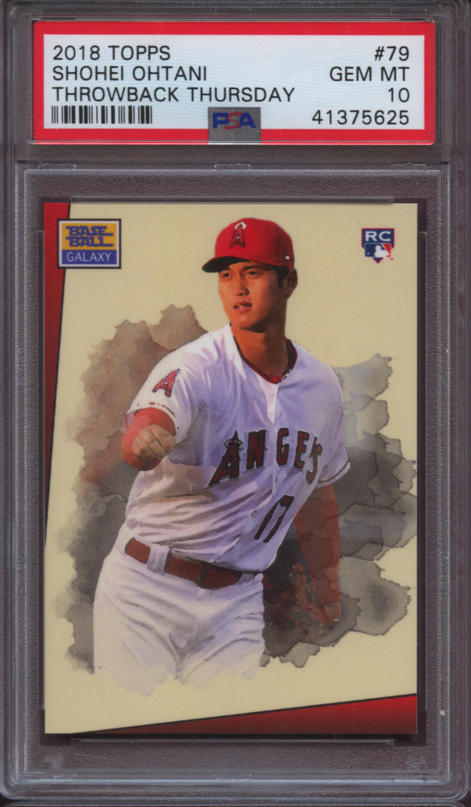 2018 TOPPS THROWBACK THURSDAY 大谷翔平RC rc