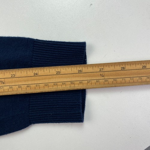 JACK&JONES Navy Blue Full Zip Sweater Jumper Size L - Picture 8 of 10
