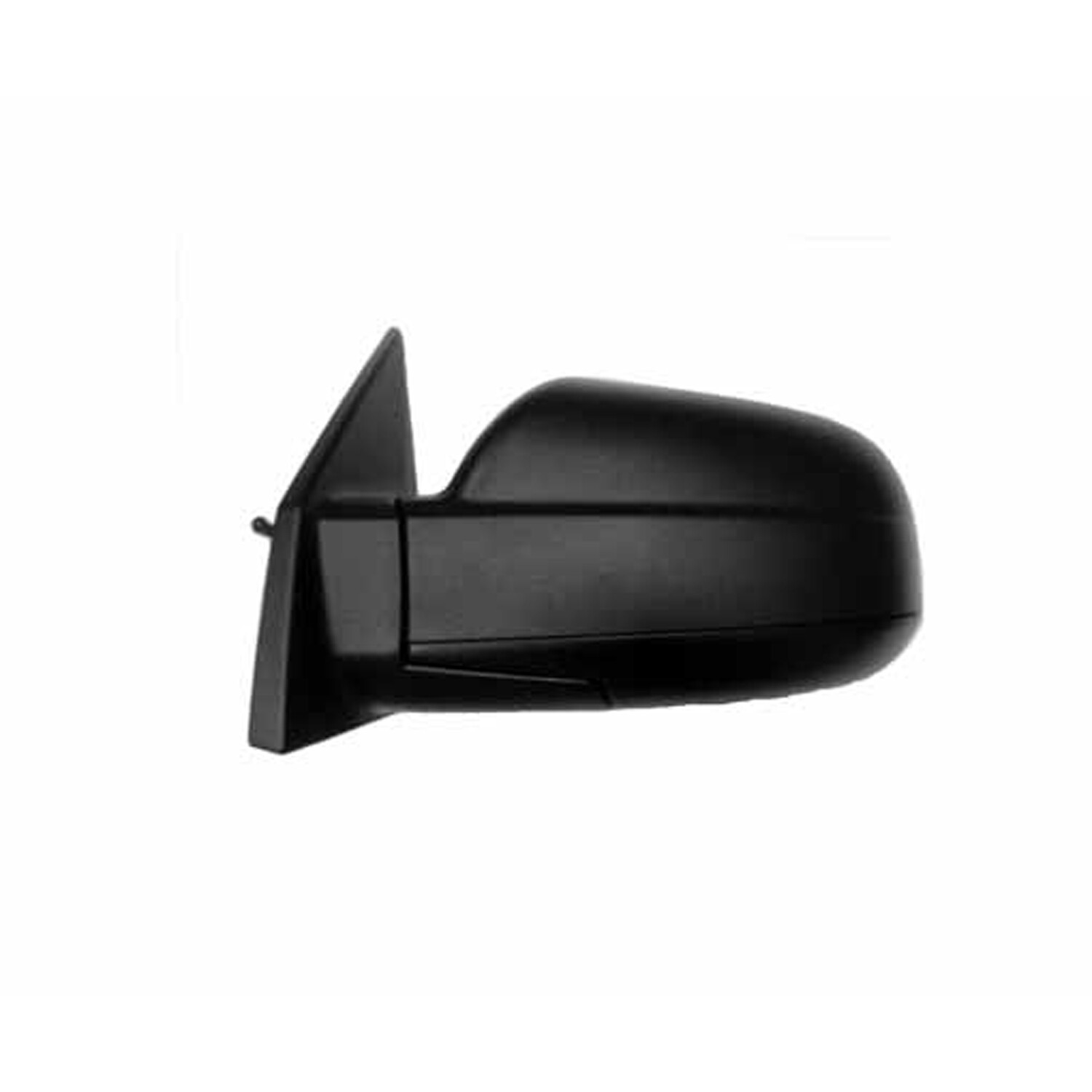 Black Manual Flat Driver Side Door Mirror 128-53609 OE
