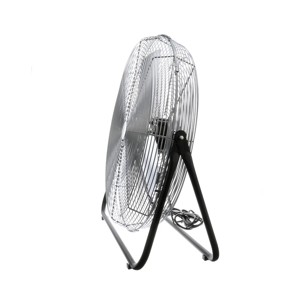 Ventilador de piso para estación de trabajo industrial TPI F24-TE 24" 1/8 HP, 3 velocidades, 120 V Foto 4 de 4