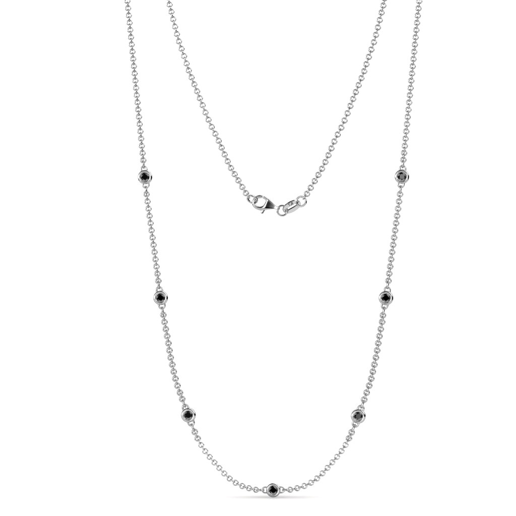 ■VINTAGE HOLLYWOOD■ Black Stone Beads Necklace VH2478NE07 □VINTAGE HOLLYWOOD□ Black Stone Beads Necklace VH2478NE07