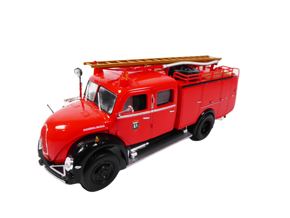 Norev 1:43 Renault Midlum 4x4 2006 – Camion De Pompier CCF Magirus Camiva – Occasion