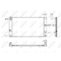 KüHler WasserküHler MotorküHler FüR Toyota Prius Liftback W2 1.5 Hybrid W2