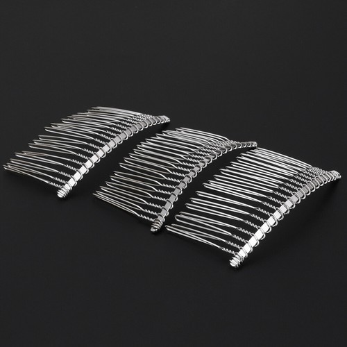 Wedding Veil Comb Metal Hair Clip Wire Headgear - Bild 4 von 6
