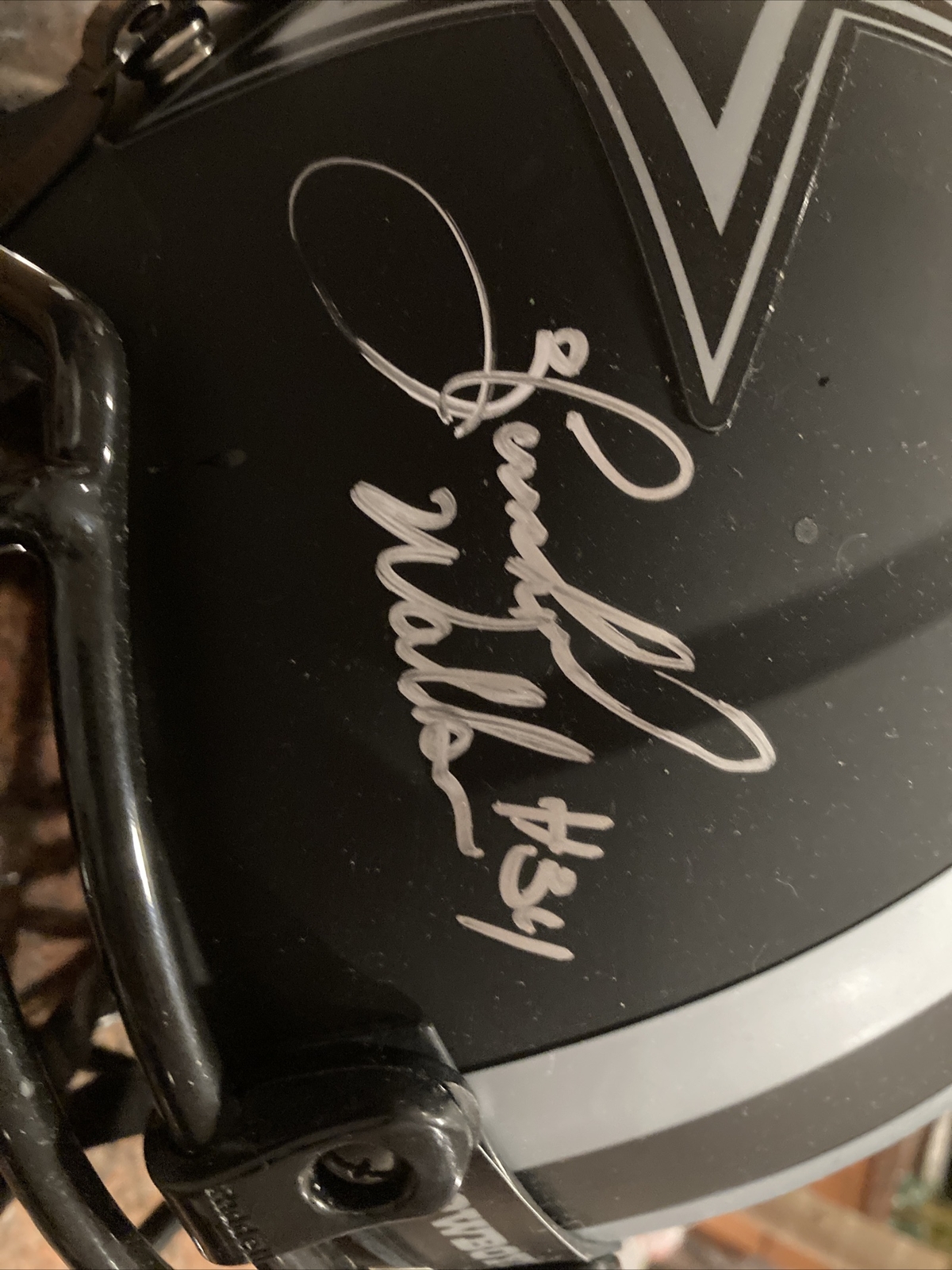 Herschel Walker Autographed Signed Dallas Cowboys COWBOYS HELMET-Beckett 