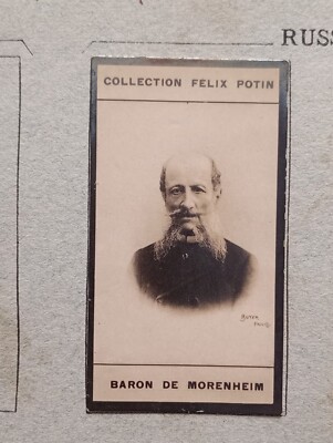 BU0297 FELIX KLATSCH 1902 SERIE 1 RUSSLAND Politik - BARON DE MORENHEIM
