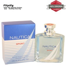 Nautica Voyage Sport Cologne 3.4 oz EDT Spray for Men by Nautica