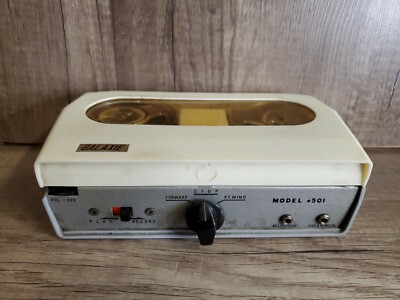 Vintage Galaxie Tape Recorder Model #501 RARE 7.5'' X 4.5''