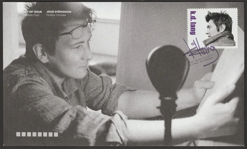 Canada #2770, Canadian Country Artists, k. d. lang, First Day Cover, FDC 2014