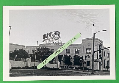 Found 4X6 PHOTO of The Old Helms Bread Bakery Truck Los Angeles California