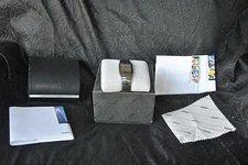 Rado Diastar High Tech Ceramic Titanium Quartz Mens Watch 152.0332.3  Needs batt