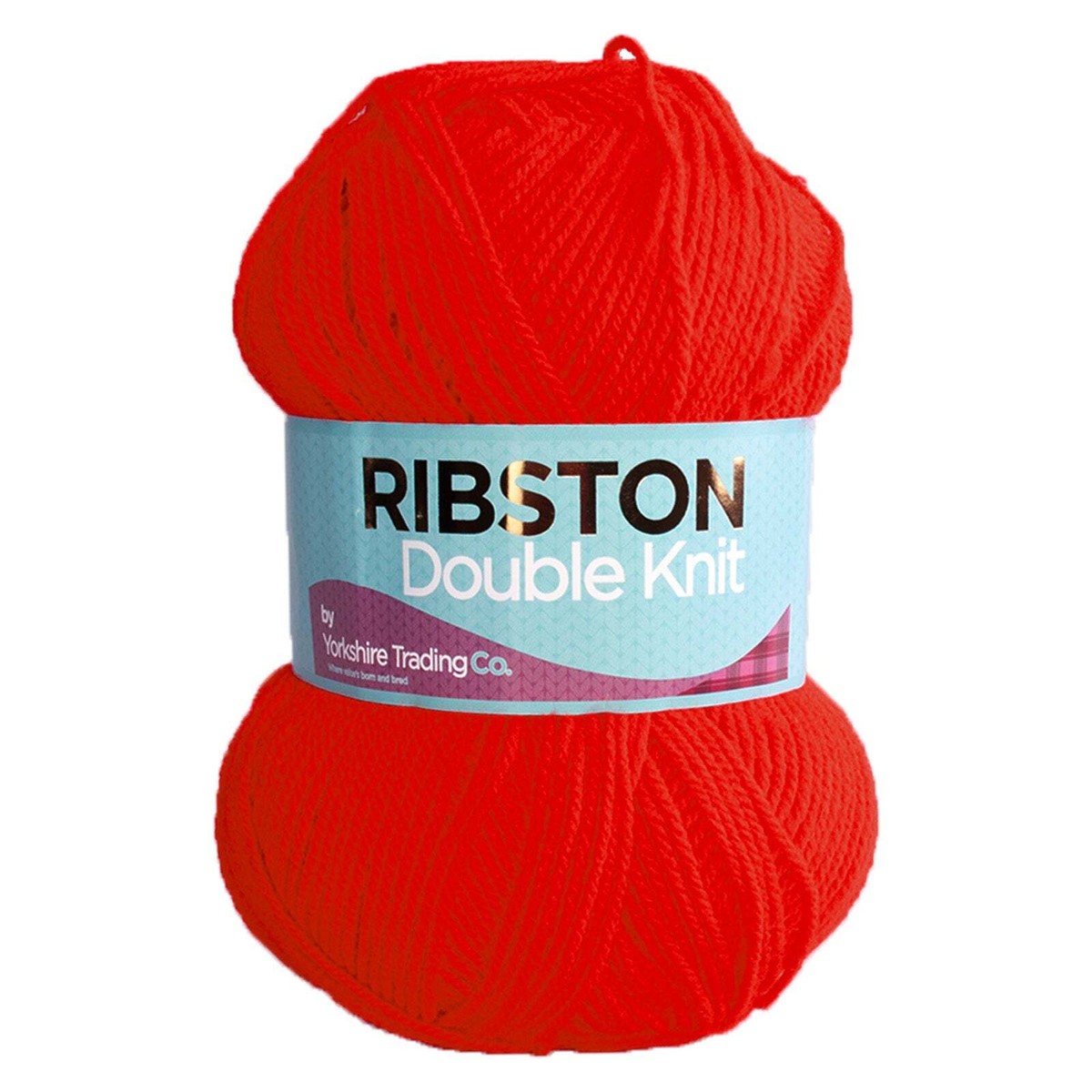 Ribston Double Knit Wool 100g Signal Red 8A UK