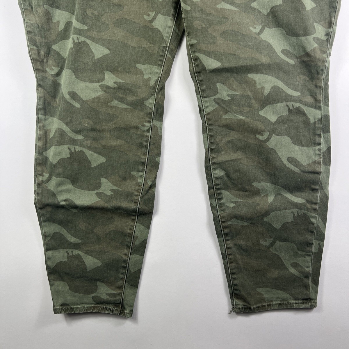 Rock And Republic Pants Adult Green Camo Skinny Women’s Size 24 A20