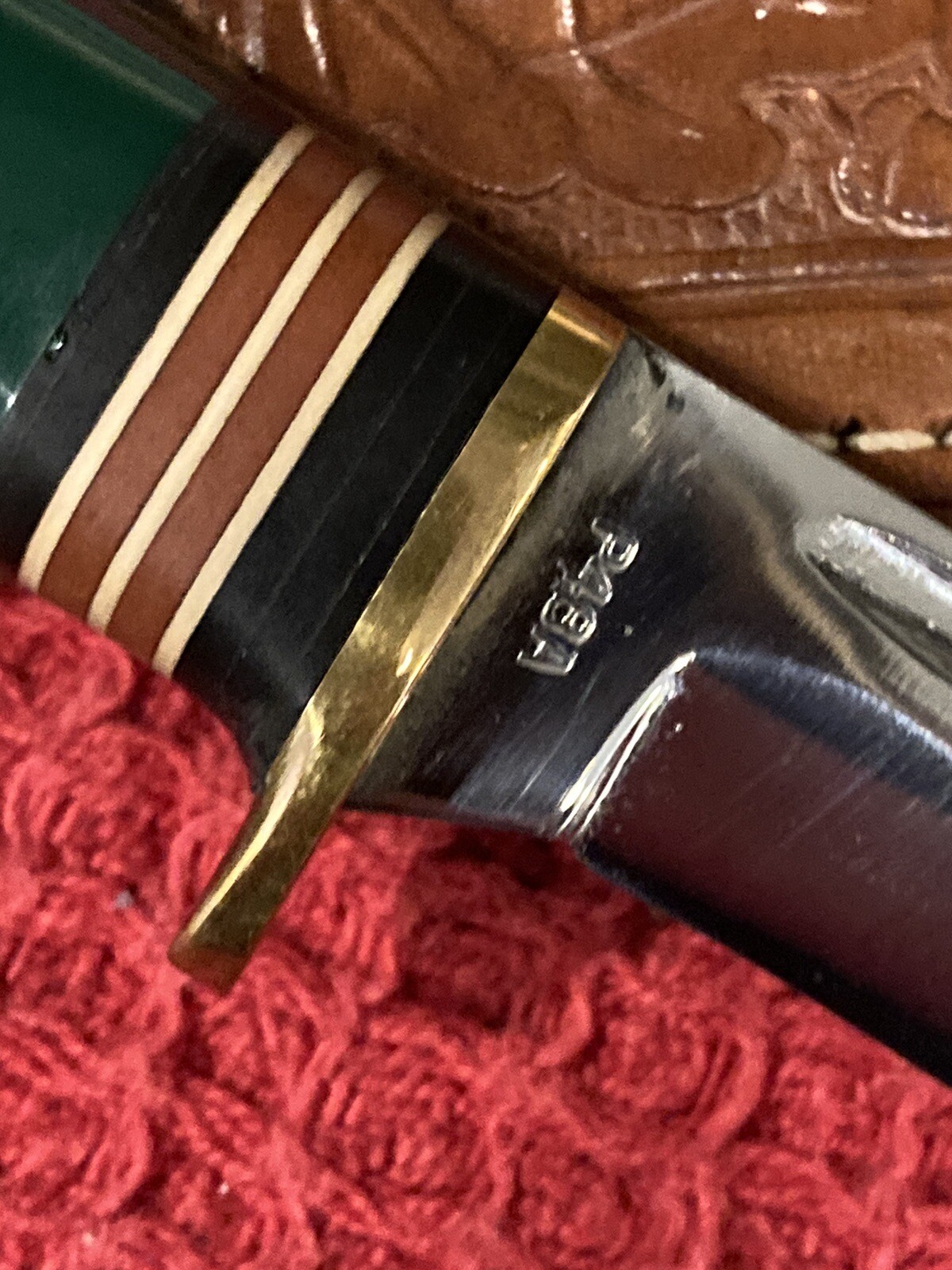 Western Boulder P48A Fixed Blade Knife eBay