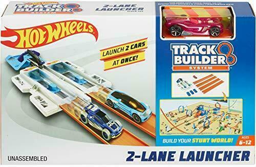 hot wheels 2 lane v drop