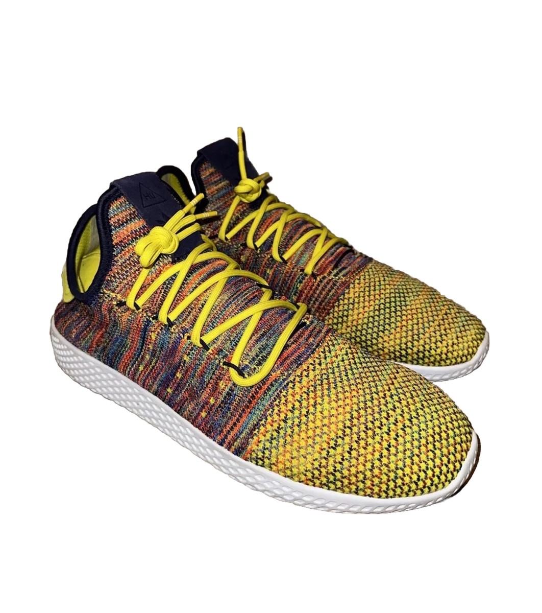 adidas x pharrell williams tennis hu primeknit multicolor