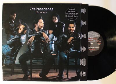 The Pasadenas Elevate EU LP 1991 + Innerbag Hypesticker Top! Soul