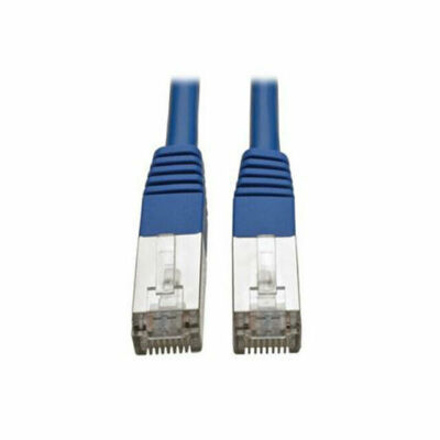 Tripp Lite Cat5e geformtes abgeschirmtes Patchkabel STP RJ45 M/M 350 MHz blau 6 Fuß 6' (N