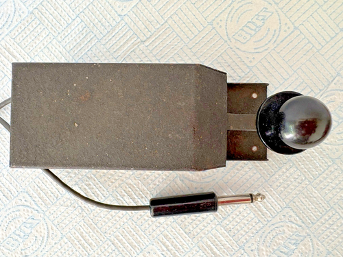 Vintage Morse Code Key with Jack - Age & Origin Unknown UNTESTED - Zdjęcie 3 z 13