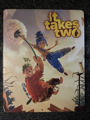 It Takes Two PS4/PS5/XBOX Custom-Made G2 Steelbook Case (NO GAME)