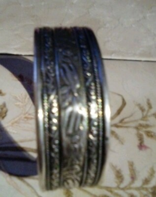 Bracelet jonc touareg berbere argent