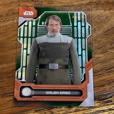 Galen Erso 2024 Topps Star Wars High Tek GREEN 1/10 Death Star Interior 39 ALPHA