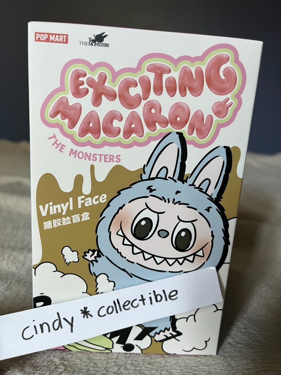 ぬいぐるみ THE MONSTERS Labubu Macaron Soymilk Pop Mart Labubu The Monsters Exciting Macaron Soymilk Vinyl