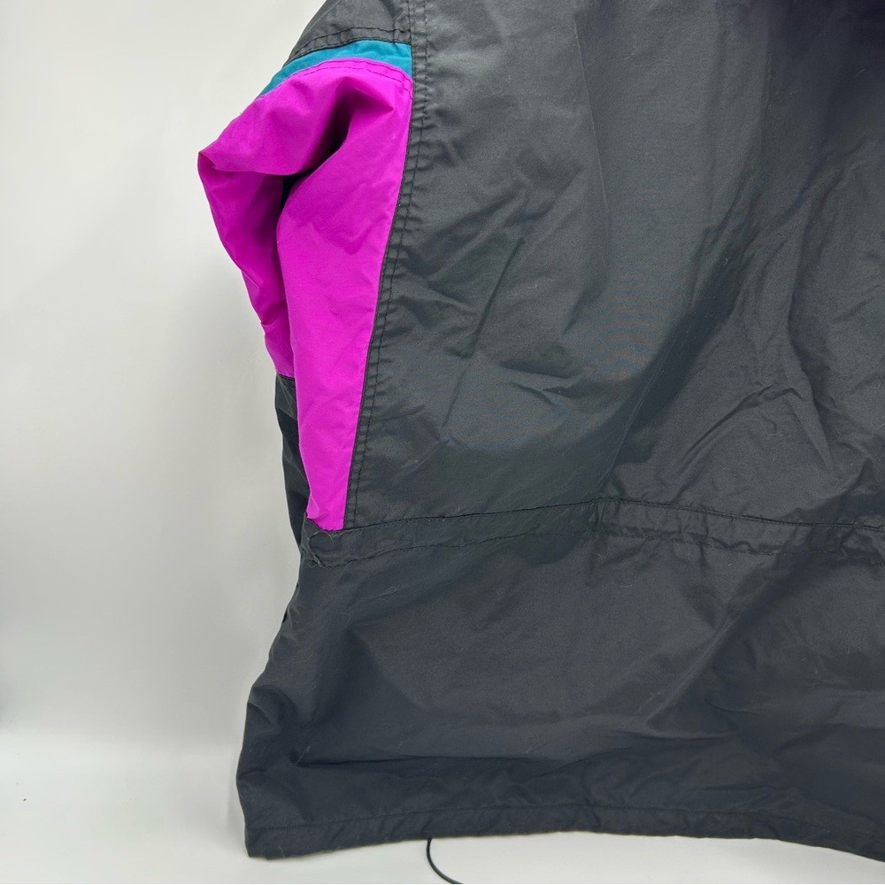 Vintage Columbia Sportswear Jacket Womens Large Black Pink Teal Bugaboo 90s Coat thumbnail 9