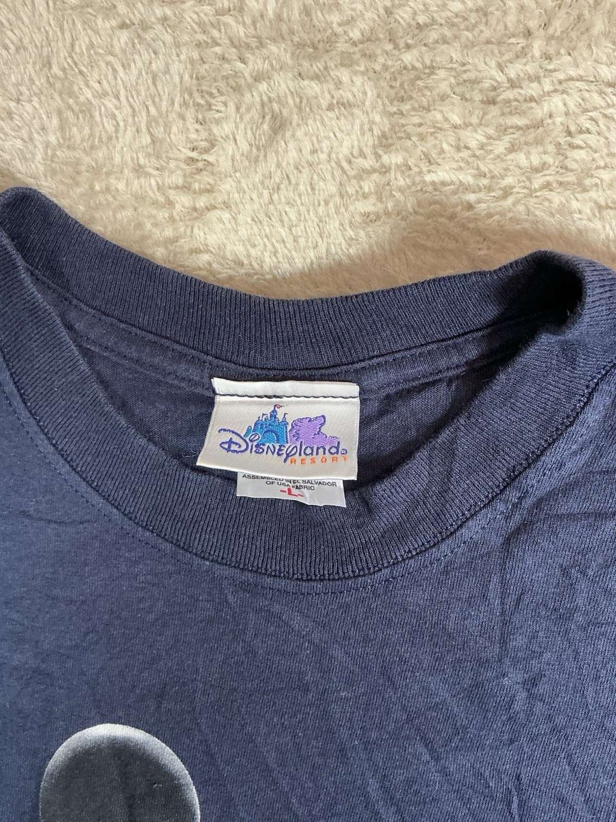 Unisex Disneyland Resort T Shirt Blue Large Mickey Mouse Disney image 2