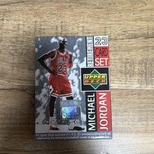 Upper Deck Michael Jordan Retirement 23 Card Set Box 1999 Basketball