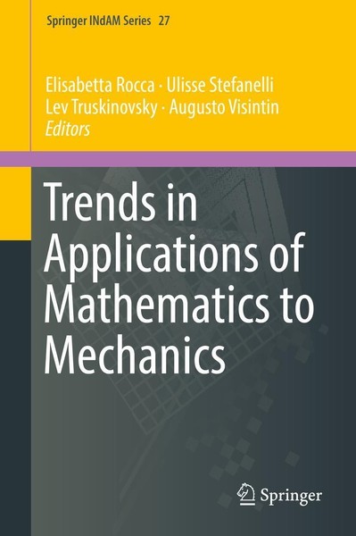 Trends In Applications Of Mathematics To Mechanics Elisabetta Rocca-image