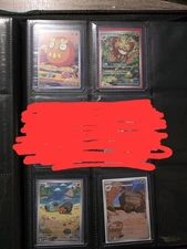 Pokemon Misc Illustration Rares Lot