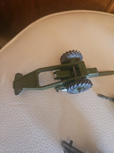 Dinky 693 7.2 Howitzer Gun Guns Cannons Crescent Lone Star Vintage LOT - Picture 9 of 9