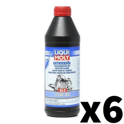 LIQUI MOLY Schaltgetriebeöl (MTF) Schaltgetriebeöl 3658х6 für RENAULT Zoe (BFM)